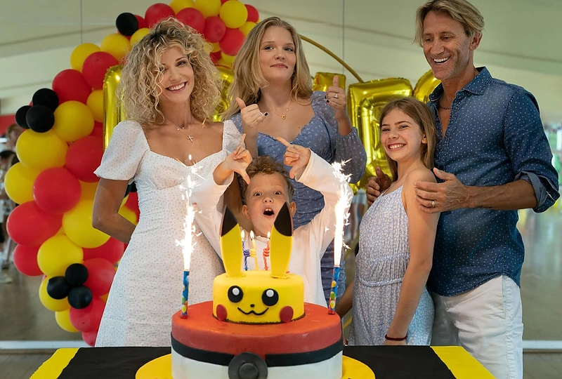 7-asis Editos ir Mirko Gozzoli sūnaus Romeo gimtadienis / Asmeninio albumo nuotr.