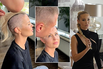 Indrė Burlinskaitė nusiskuto plaukus: „Tokia nuoga dar niekad nebuvau“
