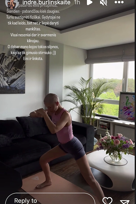 Indrė Burlinskaitė-Vaisieta / Instagram nuotr.