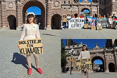 Greta Thunberg baigė mokyklą ir surengė paskutinį mokyklinį streiką