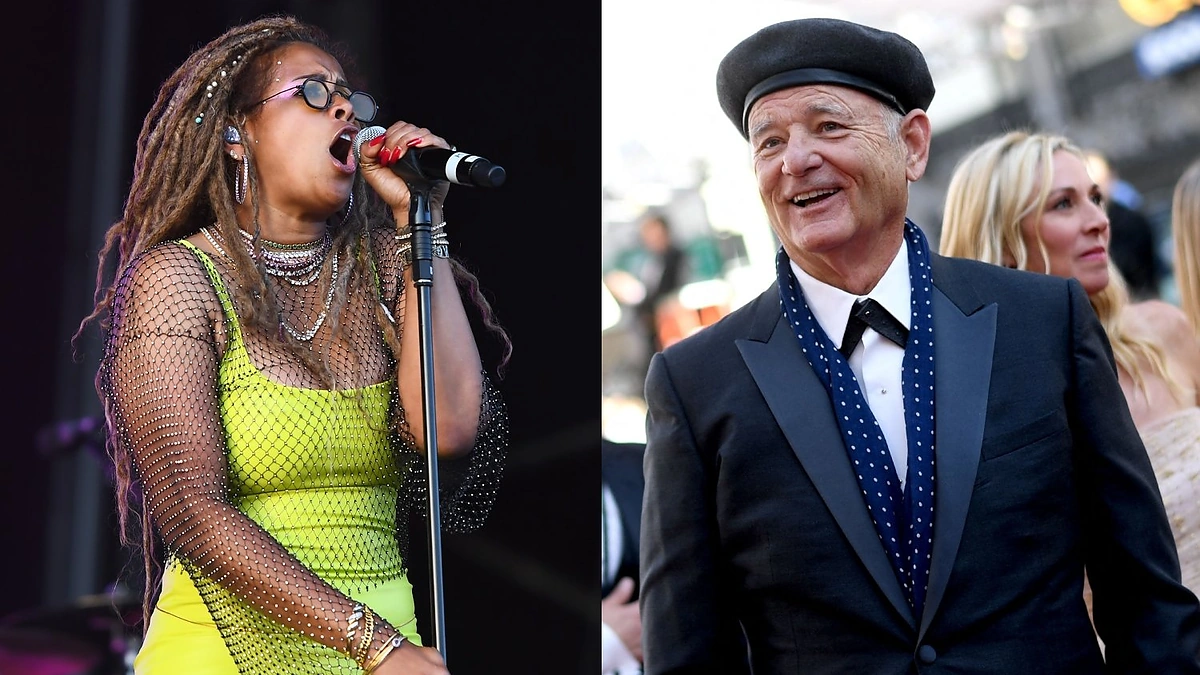 Kelis ir Billas Murray / AFP/„Scanpix“ nuotr.