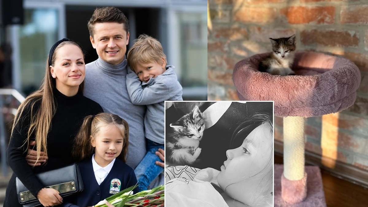 Ineta Puzaraitė-Žvagulienė ir Ąžuolas Žvagulis su šeima / BNS Foto nuotr.