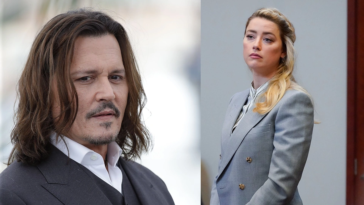 Amber Heard ir Johnny Deppas / „Scanpix“ nuotr.