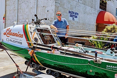 „Lituanicos“ paruošimas kelionei į Lietuvą / Gedimino Kairio archyvo nuotr.