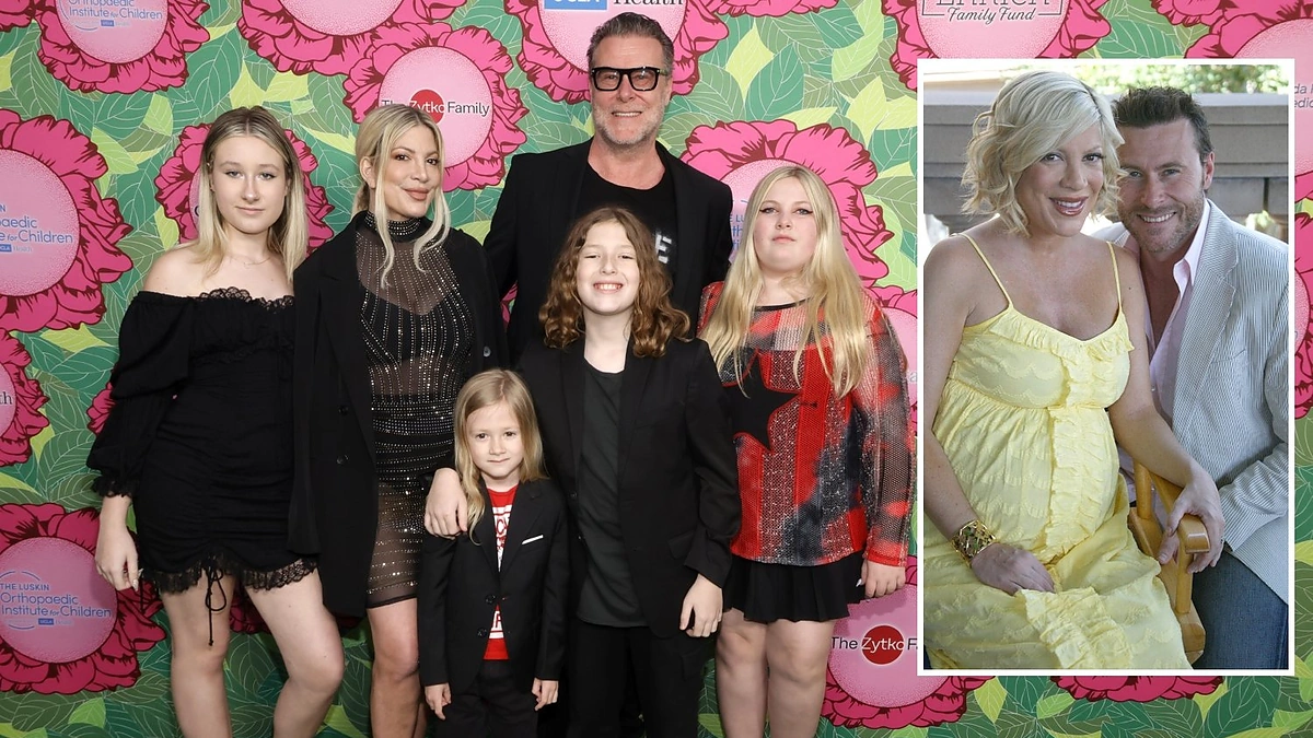 Tori Spelling ir Deanas McDermottas / Scanpix ir Vida Press nuotr.