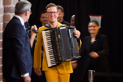 Muzikos festivalio atidarymo akimirkos ir jo užkulisiai / Oliver Borchert nuotr.