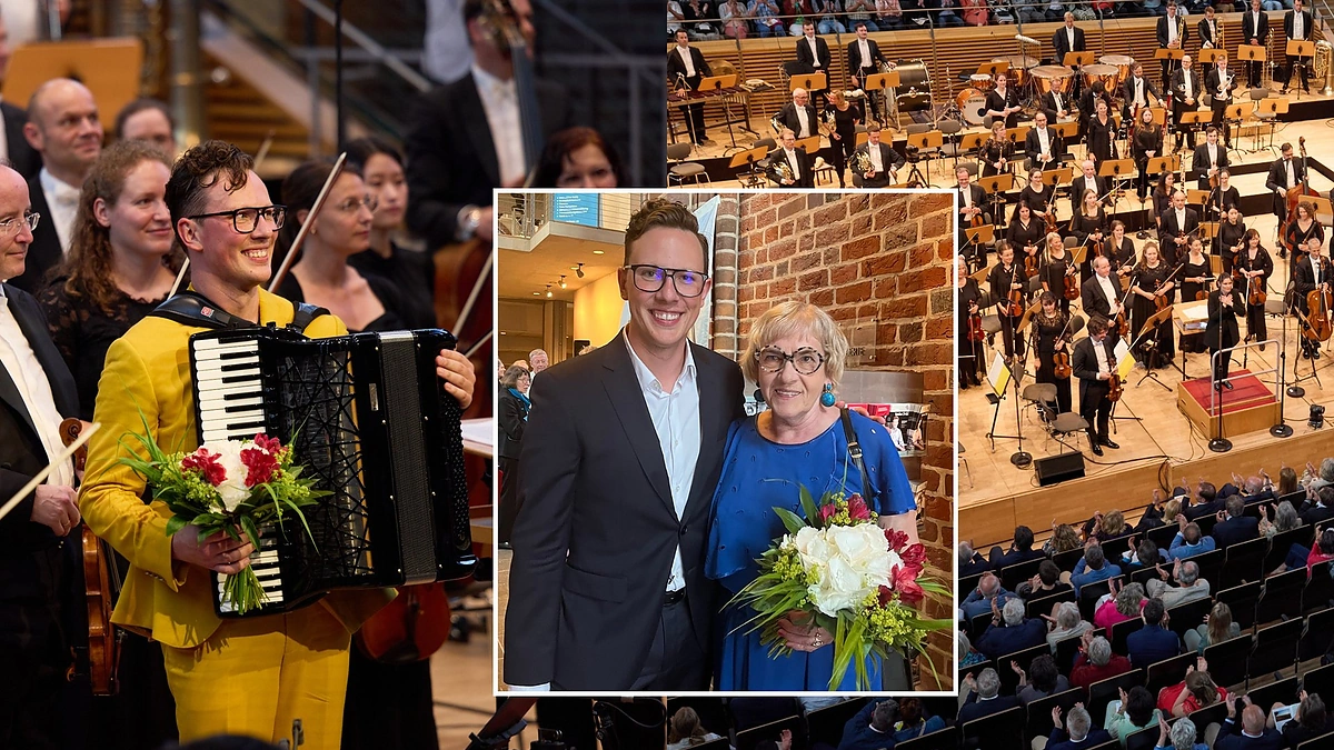 Martynas Levickis Vokietijoje su mama / Oliver Borchert ir asmeninio archyvo nuotr.
