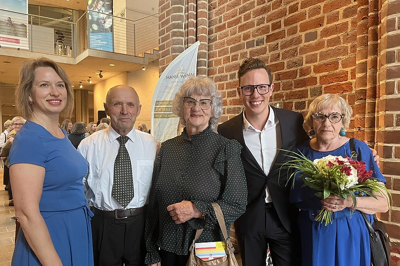 Martynas su artimaisiais / Asmeninio archyvo nuotr.