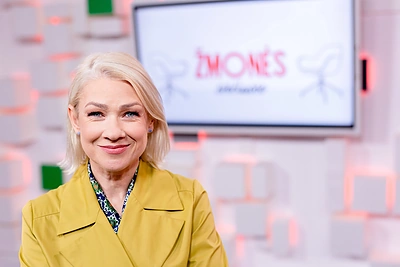 „ŽMONĖS svečiuose“ – Lina Rastokaitė / Lukas Balandis / BNS nuotr.