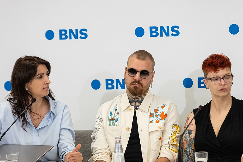 Laura Dabulytė, Robertas Kalinkinas, Lina Januškevičiūtė / Pauliaus Peleckio / BNS nuotr.