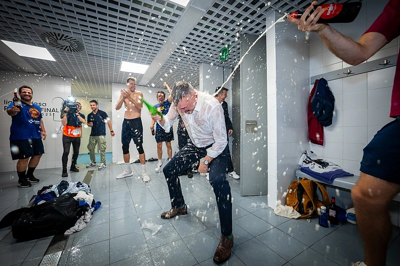 Šarūnas Jasikevičius / nuotr. „Twitter"/„Barca Basket“