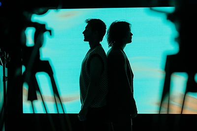 Vaidas Baumila ir Germanas Daškevičius-Gamka / Dano Macijausko nuotr.