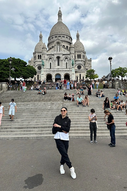 Anželika Cholina Paryžiuje / Asmeninio albumo nuotr.