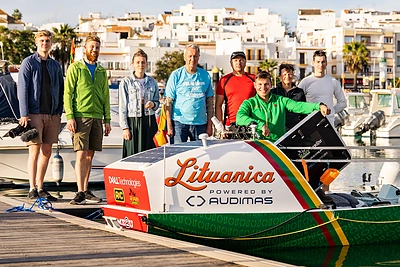 A.Valujavičiaus kelionė „Irklais per Atlantą“ / Asmeninio archyvo nuotr.