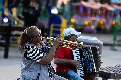Joninės Palangoje be vainikų ir laužo / Gretos Skaraitienės / BNS nuotr.