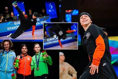 Lietuvos breiko šokėja Dominika Banevič Europos žaidynėse iškovojo bronzą: „Yra kaip yra“