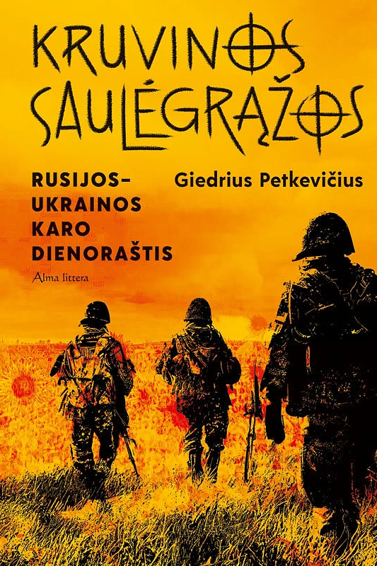 knygos „Kruvinos saulėgrąžos“ viršelis
