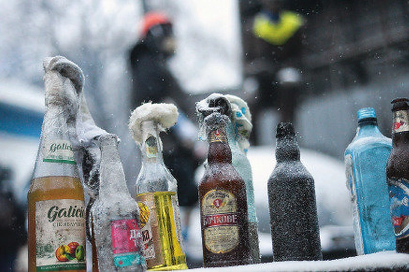 Molotovo kokteiliai Maidane / Giedriaus Petkevičiaus nuotr.