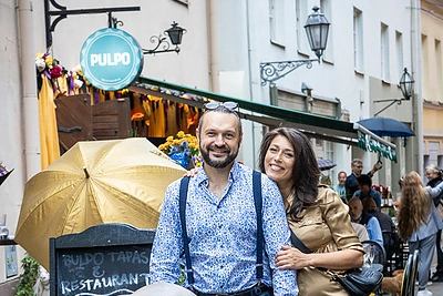 Patriko Pratusevičiaus tapų baro Vilniuje gimtadienis / Erlendo Bartulio nuotr.