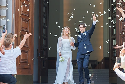 Vaidos Aleksandravičiūtės ir Mindaugo Urbiko vestuvės / Eriko Ovčarenko / BNS nuotr.