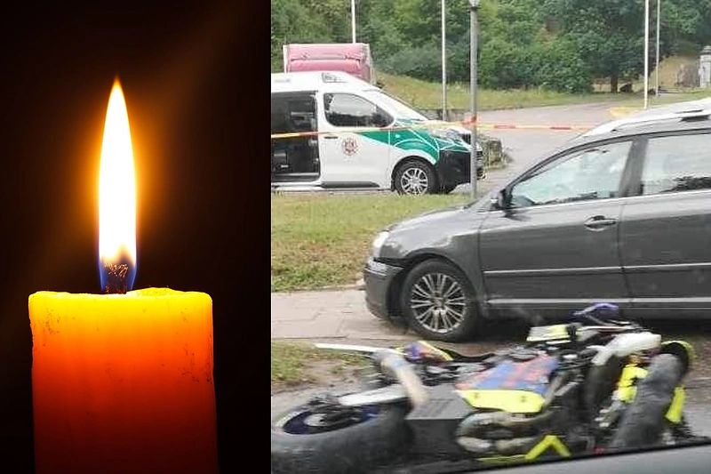 Į kraupią avariją Vilniuje patekęs motociklininkas mirė: paaiškėjo – tai soc. tinklų žvaigždė
