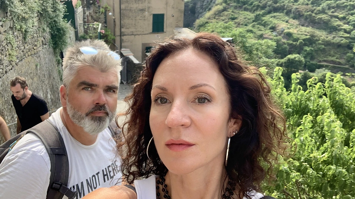 Livija Gradauskienė su vyru Marijumi / Asmeninio albumo nuotr.