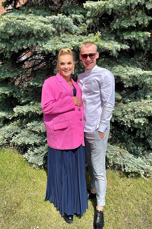 Miglė Pivoriūnaitė su mylimuoju Darijumi / Asmeninio archyvo nuotr.