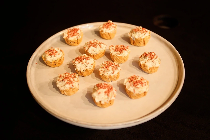 Užkadėlė su dviem sūriais ir pistacijų riešutais / TV3 nuotr.