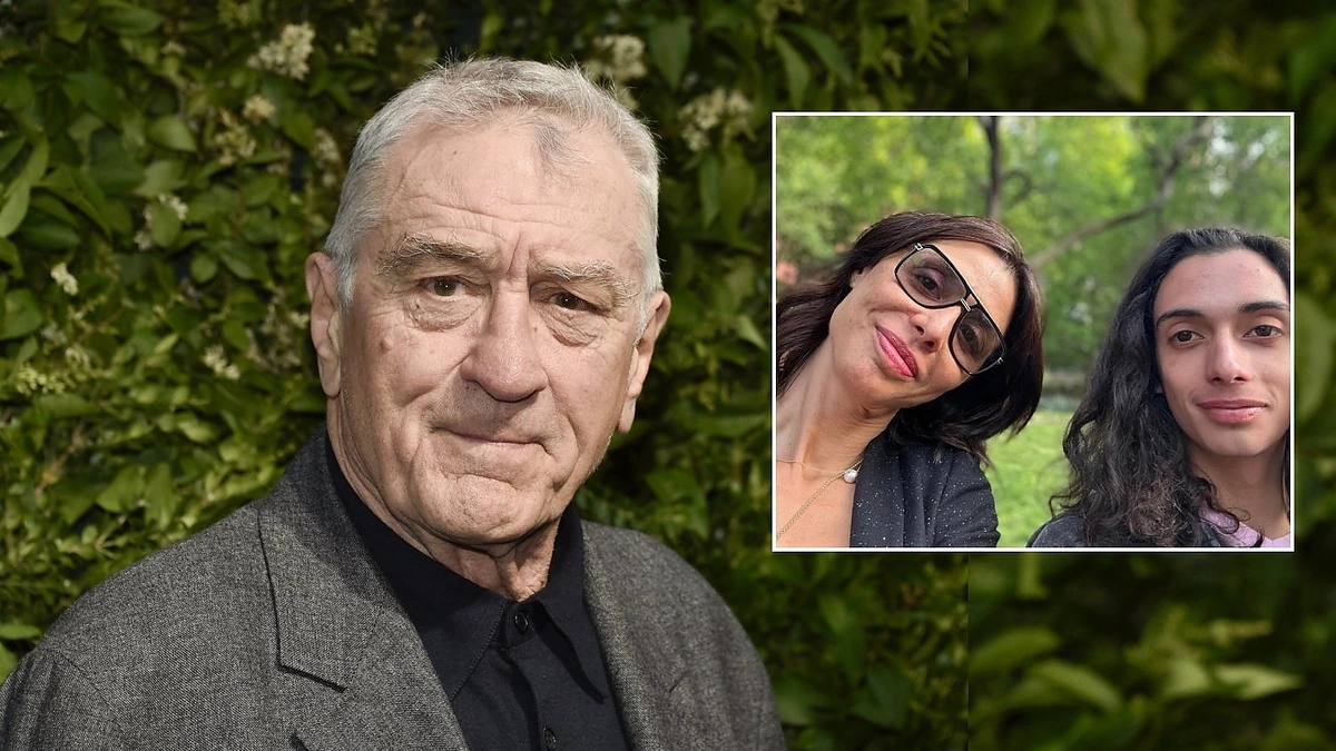 Robertas De Niro, jo dukra ir anūkas / Scanpix ir socialinių tinklų nuotr.