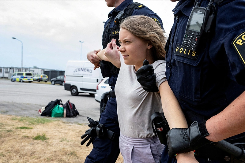 Greta Thunberg / „Reuters“/„Scanpix“ nuotr.