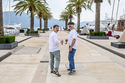 Audrius Bružas ir Leonardas Pobedonoscevas – Tenerifėje / Tomo Petrovskio/tomasfoto.lt nuotr.