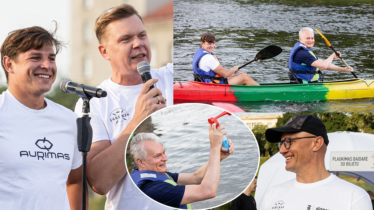 „Karaliaus Mindaugo iššūkio“ startas / Pauliaus Peleckio / BNS nuotr.