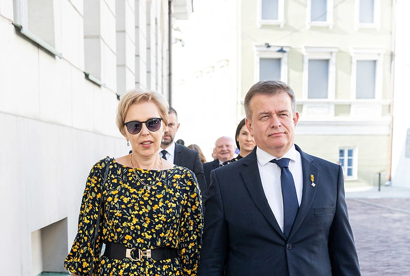 Priėmimas Prezidentūroje Valstybės dienos proga / Pauliaus Peleckio / BNS nuotr.