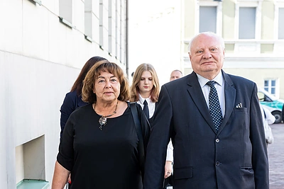 Priėmimas Prezidentūroje Valstybės dienos proga / Pauliaus Peleckio / BNS nuotr.