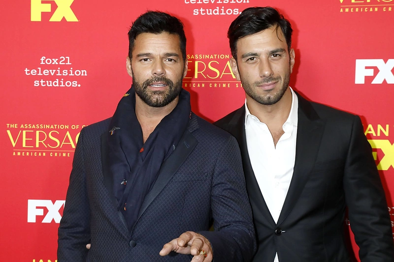 Ricky Martin ir Jwanas Yosefas / „Scanpix“ nuotr.