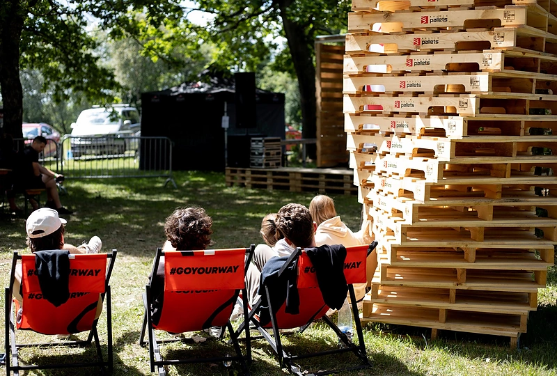 Antrosios „Bliuzo naktų“ dienos akimirka / Tomo Totoriaus nuotr.