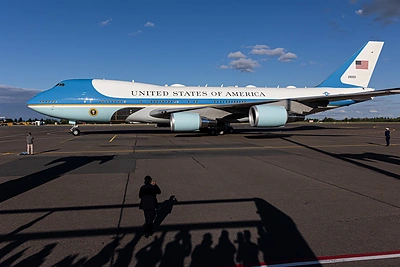 Joe Bidenas atvyko į Vilnių / Pauliaus Peleckio / BNS nuotr.