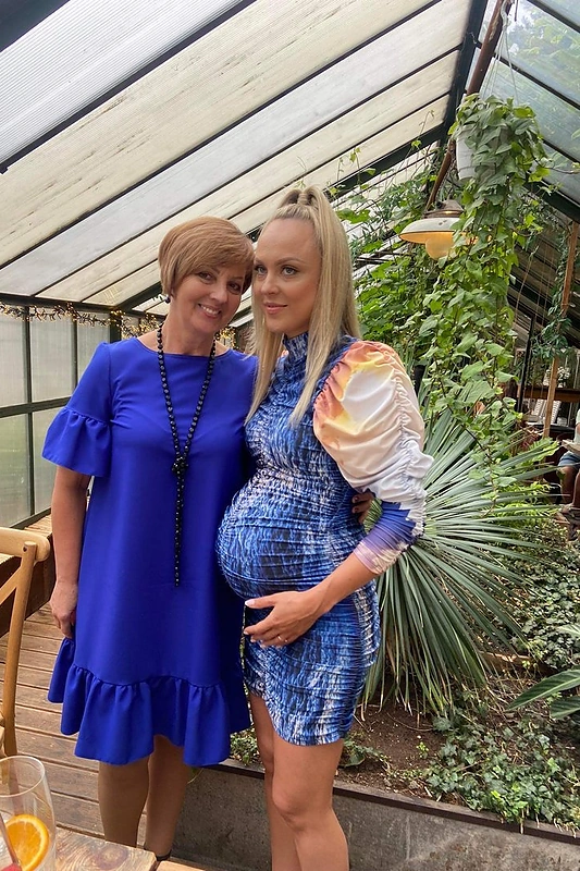 Akvilės Kisielienės kūdikio sutiktuvių šventė / Asmeninio albumo nuotr.