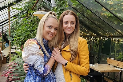 Akvilės Kisielienės kūdikio sutiktuvių šventė / Asmeninio albumo nuotr.