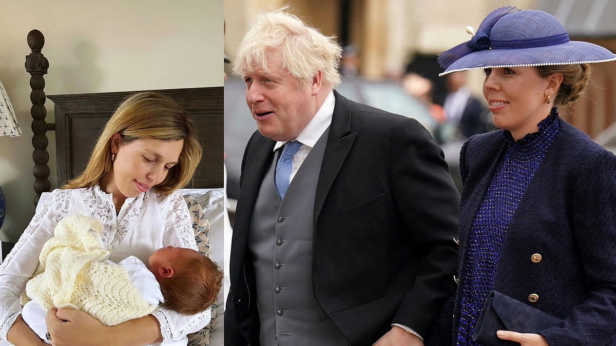 Borisas ir Carrie Johnsonai / Socialinių tinklų ir Scanpix nuotr.