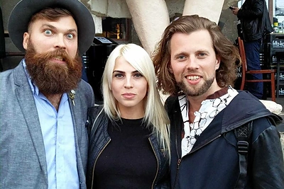 Antanas Samkus su artimaisiais / Asmeninio albumo nuotr.