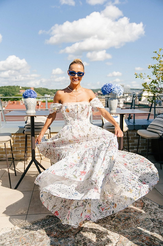 Itališkas vakarėlis terasoje ant stogo / Leonardo Borotinsko nuotr.