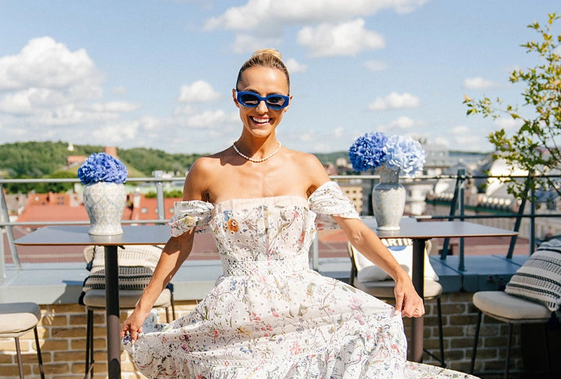 Itališkas vakarėlis terasoje ant stogo / Leonardo Borotinsko nuotr.