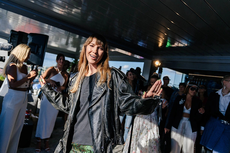 Itališkas vakarėlis terasoje ant stogo / Leonardo Borotinsko nuotr.