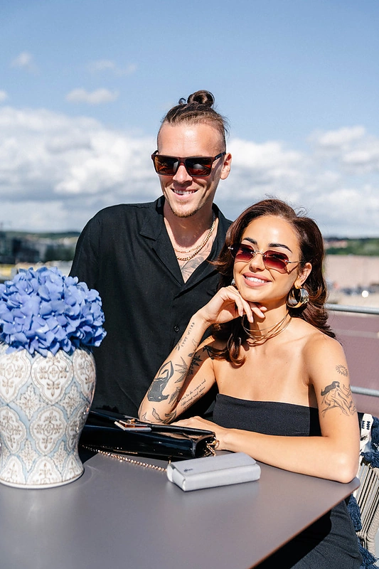 Itališkas vakarėlis terasoje ant stogo / Leonardo Borotinsko nuotr.