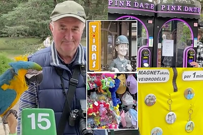 Pramogos Palangos J.Basanavičiaus gatvėje: nuo nuotraukos su papūga iki 1000 laikinų tatuiruočių