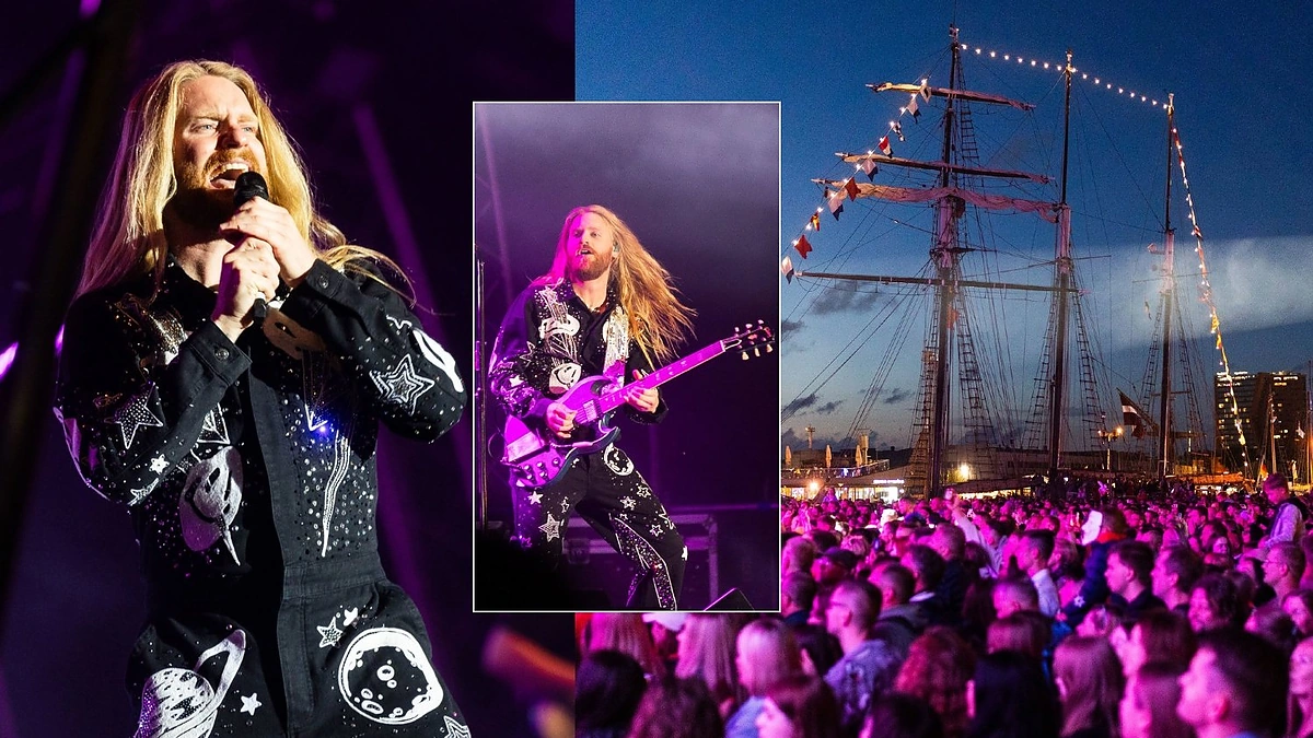 Samo Ryderio koncertas Jūros šventėje / Skirmanto Lisausko nuotr.