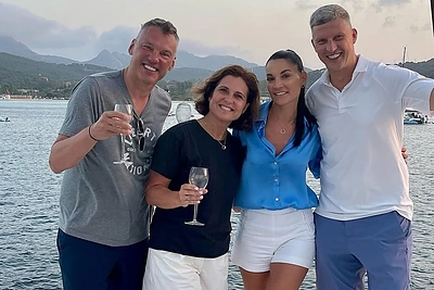 Šarūno Jasikevičiaus šeimos atostogos Pietų Europoje / „Instagram“ nuotr.