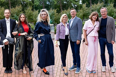 Prie Valdovų rūmų – Vilniaus performanso meno bienalės atidarymas: rinkosi kviestiniai svečiai