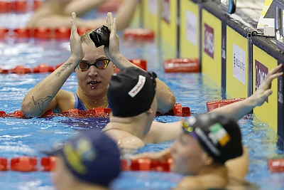 Rūta Meilutytė iškovojo aukso medalį pasaulio čempionate. / „Scanpix“ nuotr.